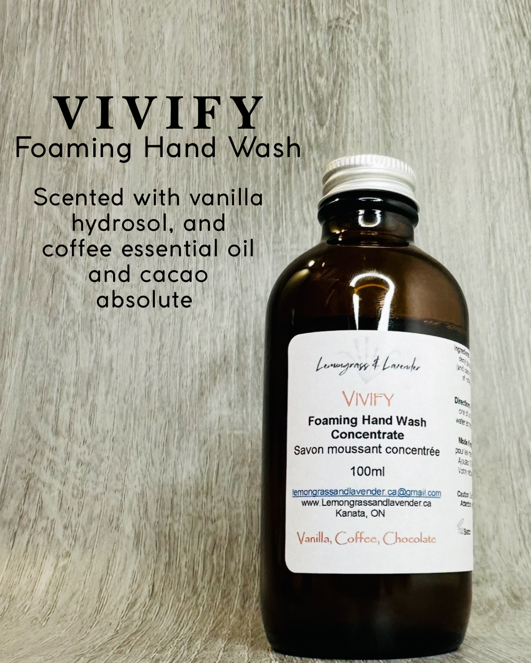 Vivify Foaming Hand Wash Concentrate