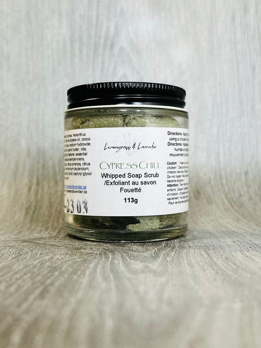 Cypress Chill Whipped Soap Scrub