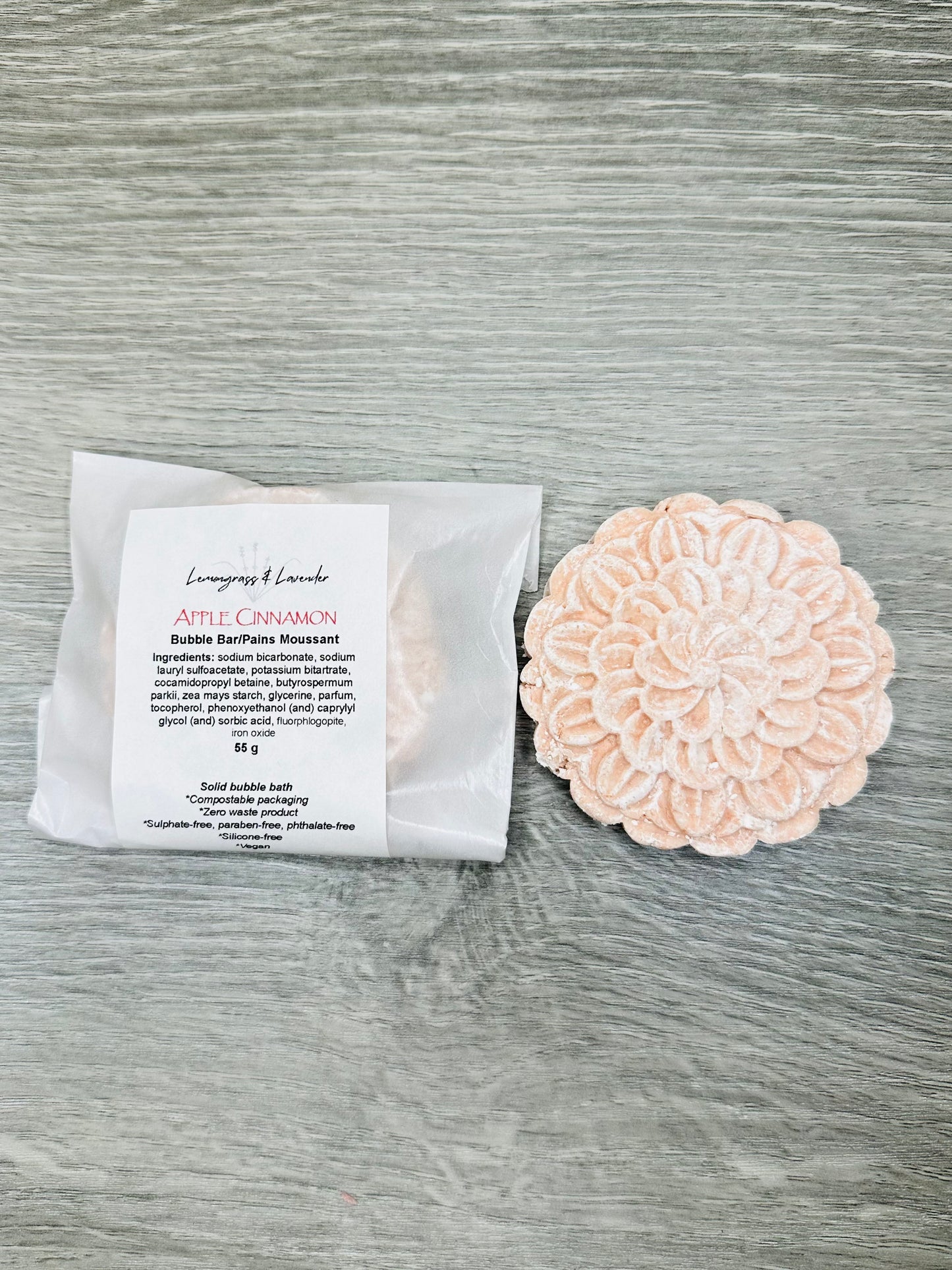 Apple Cinnamon Bubble Bar