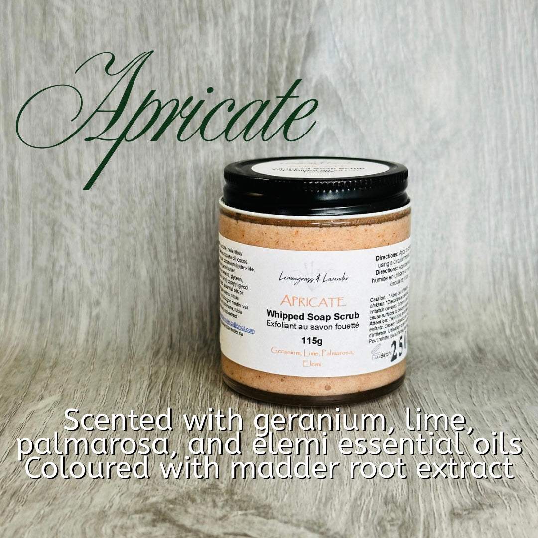 Apricate Whipped Soap Scrub