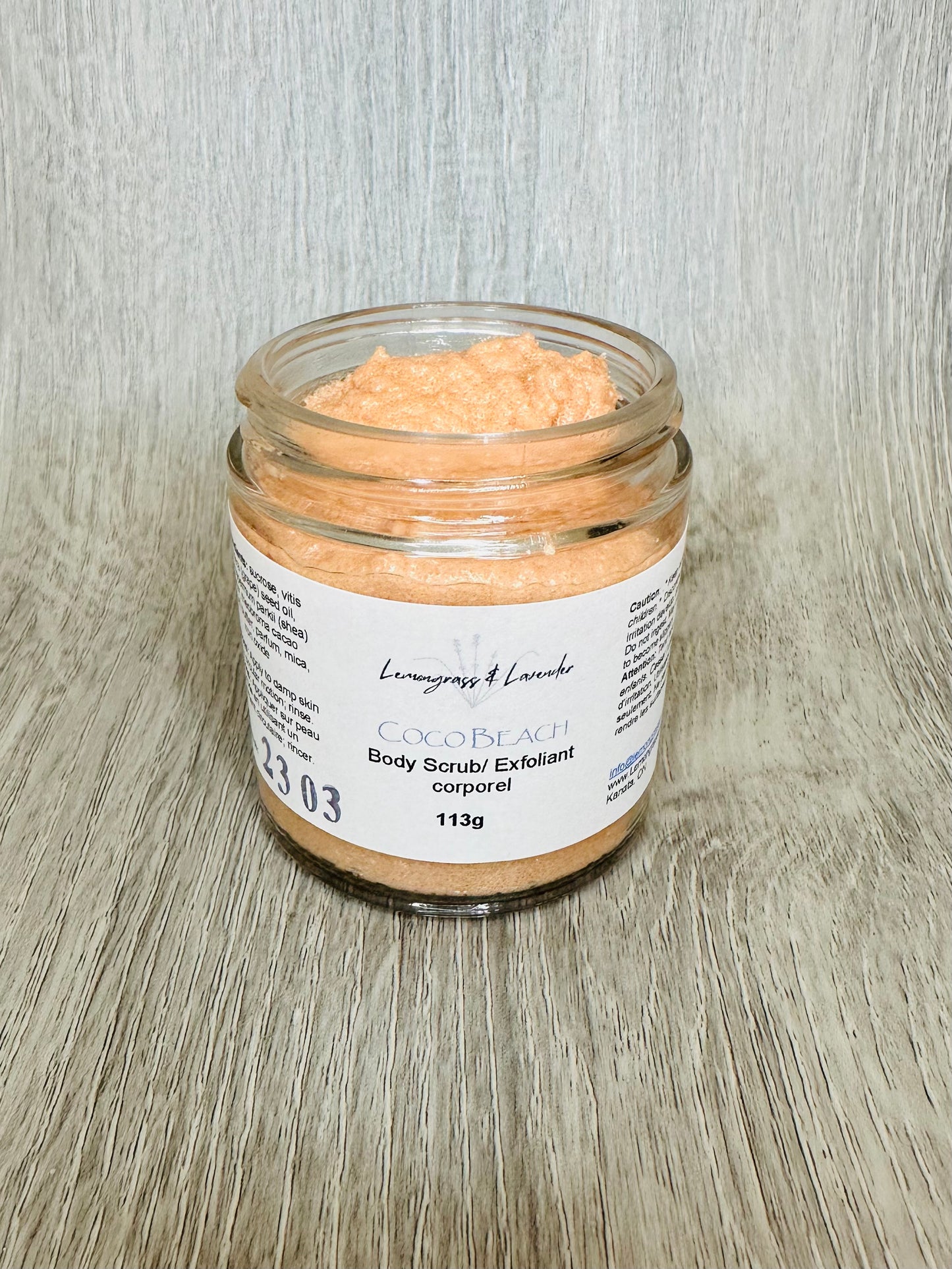 Coco Beach Body Scrub/exfoliant corporel
