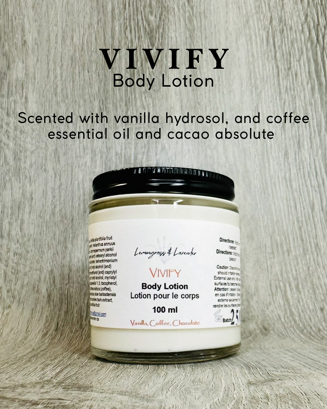 Vivify Body Lotion 100ml