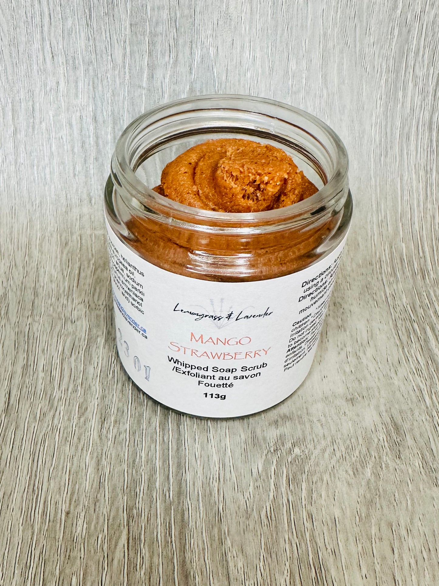 wberry Whipped Soap Scrub/exfoliant au savon fouetté
