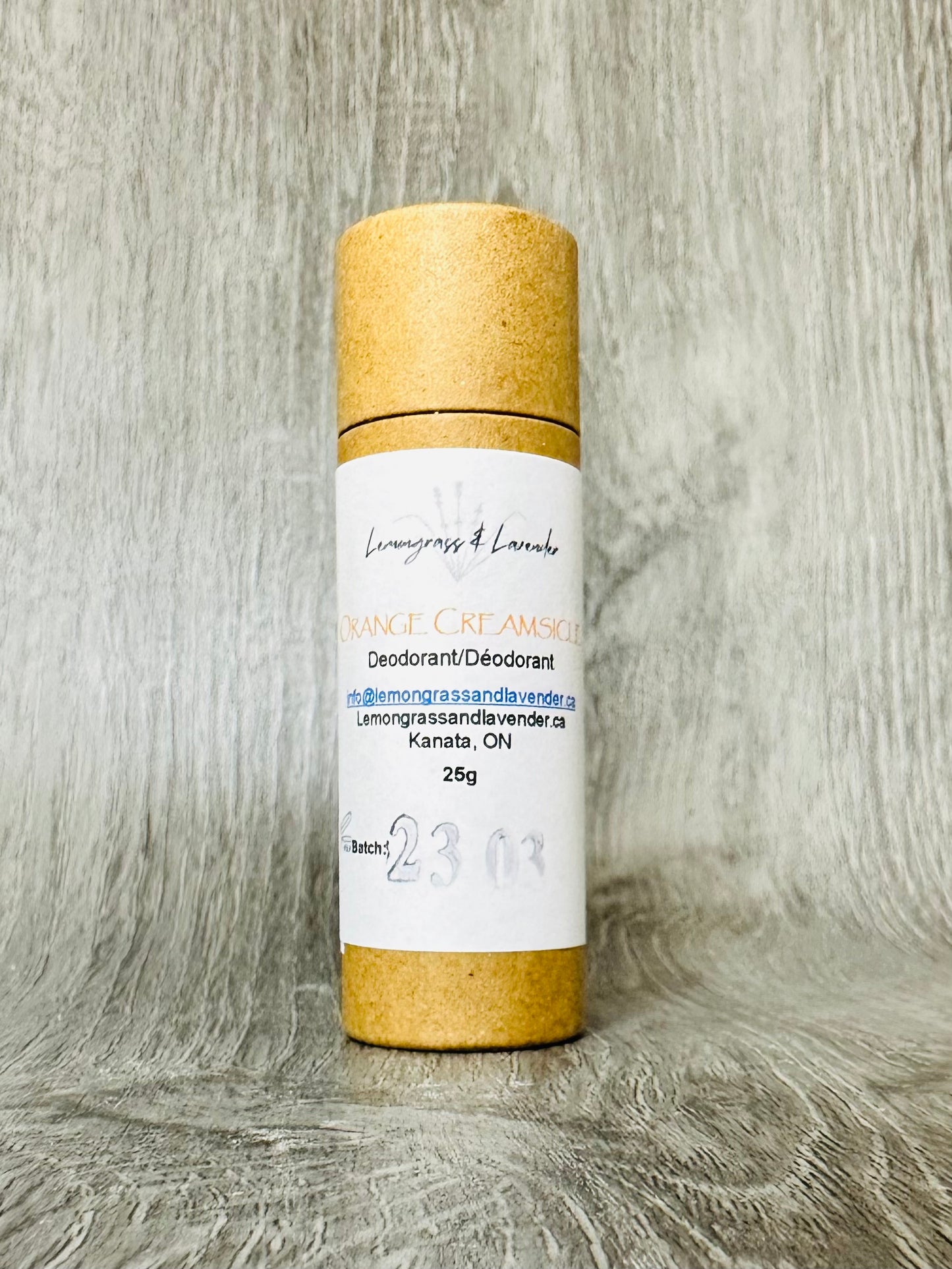 Orange Creamsicle Deodorant/déodorant