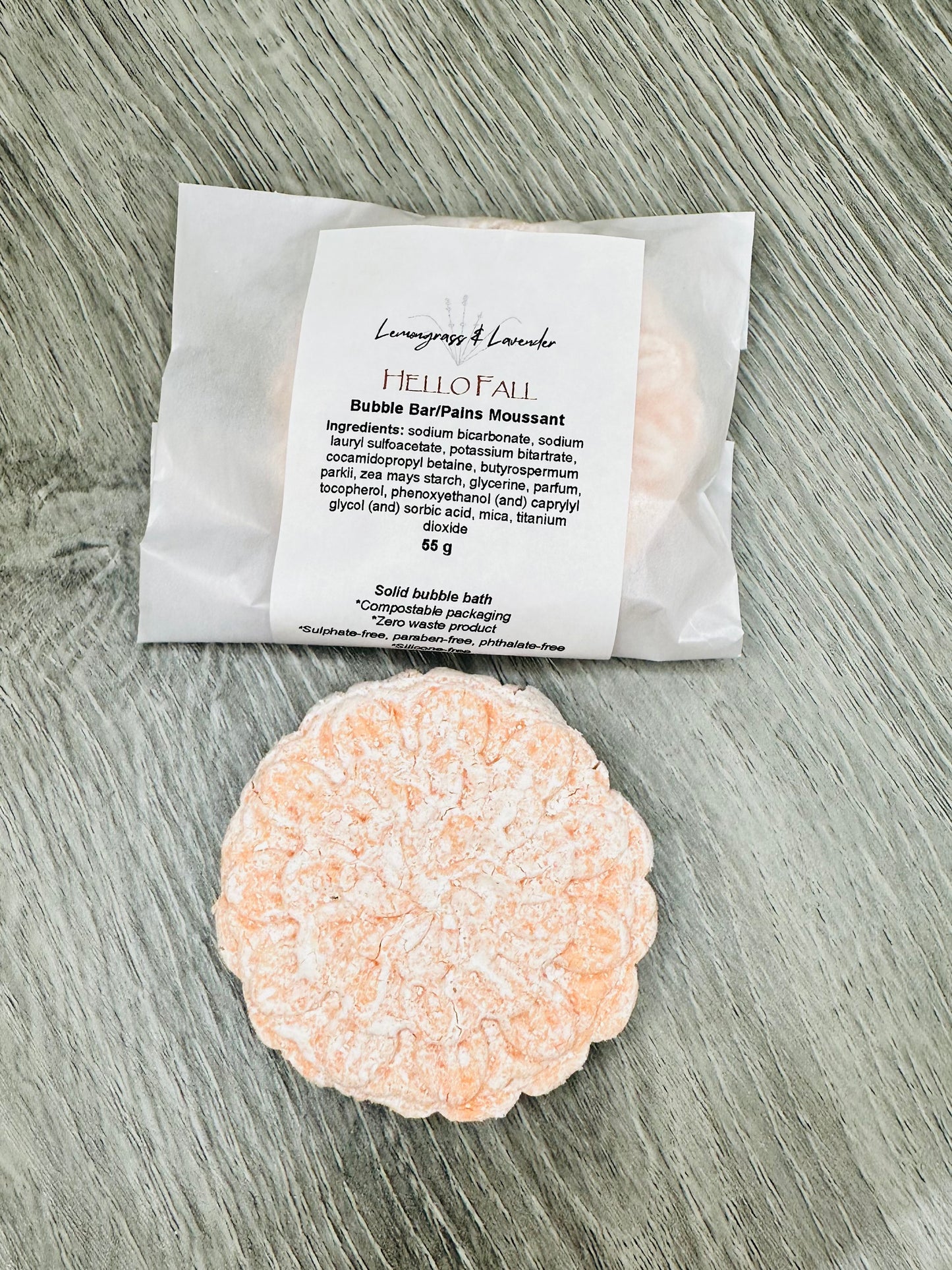 Hello Fall Bubble Bar