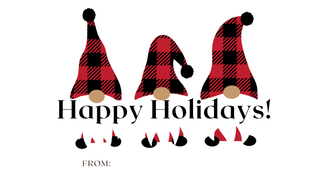 Christmas Gift Tag Add-On (with purchase of a gift set)