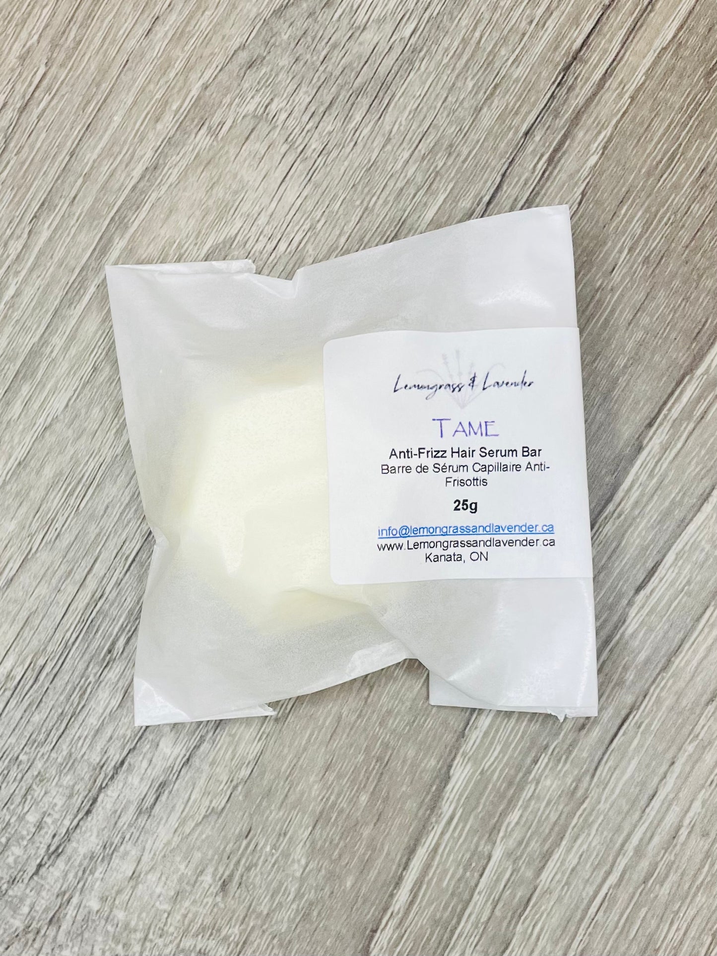 Tame Anti-Frizz Hair Serum Bar