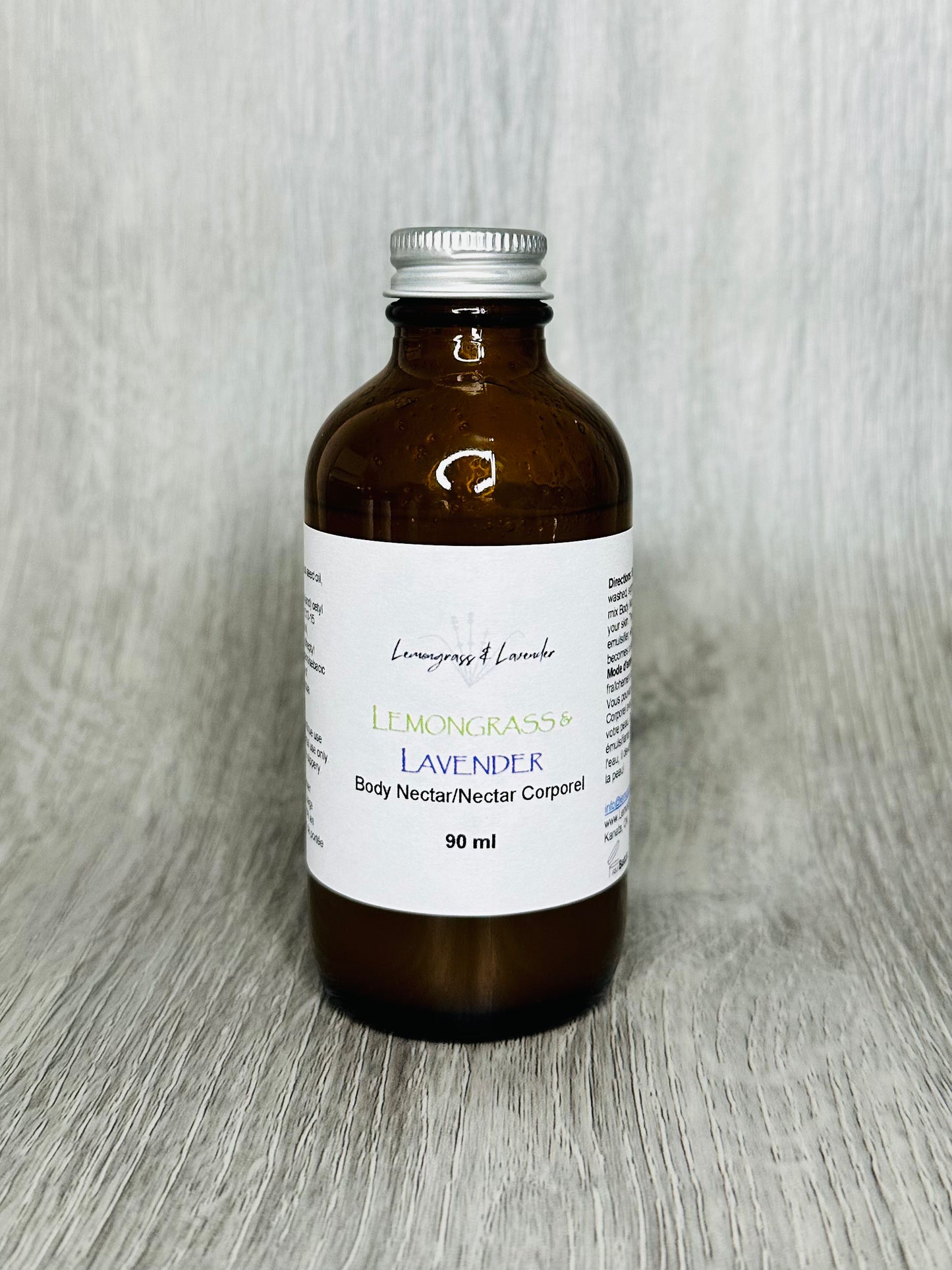 Lemongrass & Lavender Body Nectar/Nectar Corporel