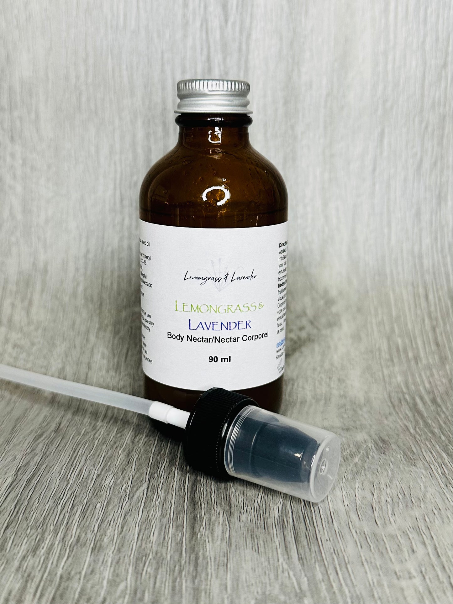 Lemongrass & Lavender Body Nectar/Nectar Corporel