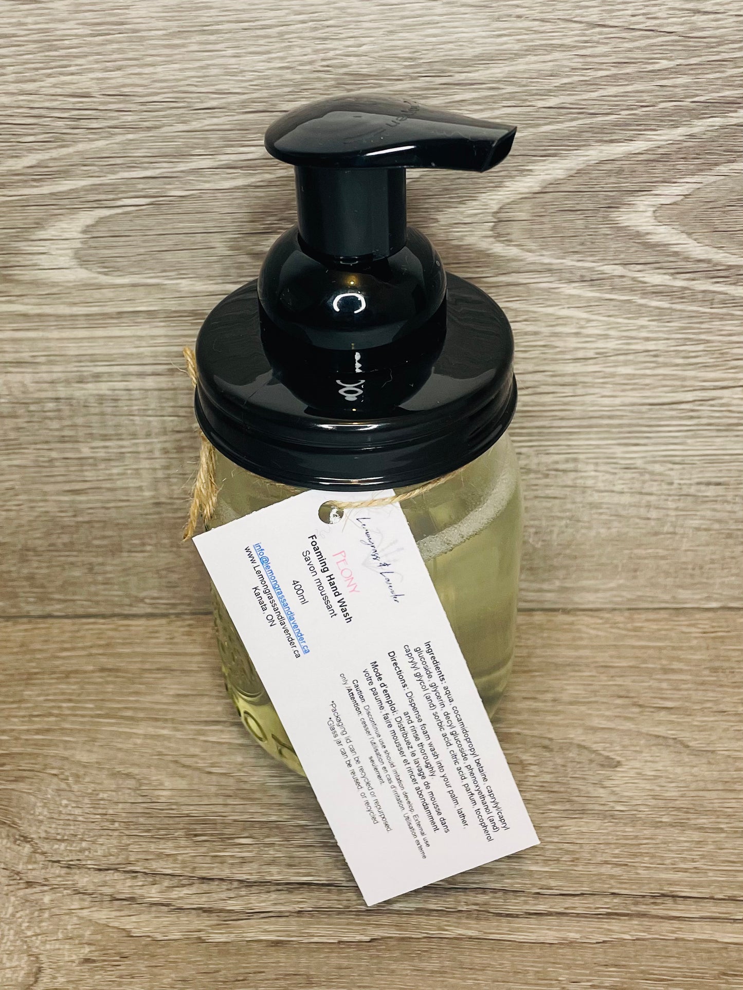 Peony Foaming Hand Wash/savon moussant