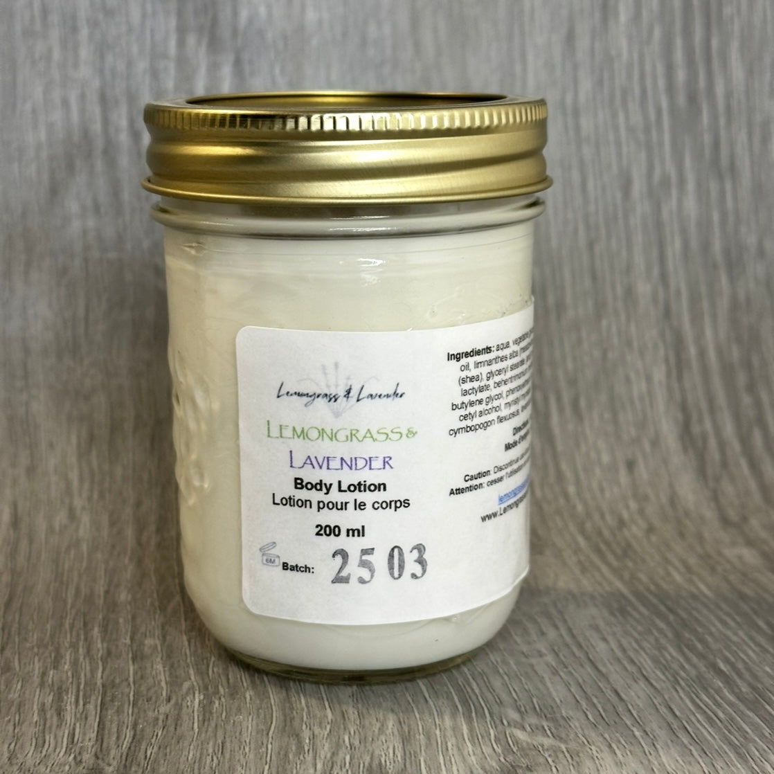 Lemongrass & Lavender Body Lotion