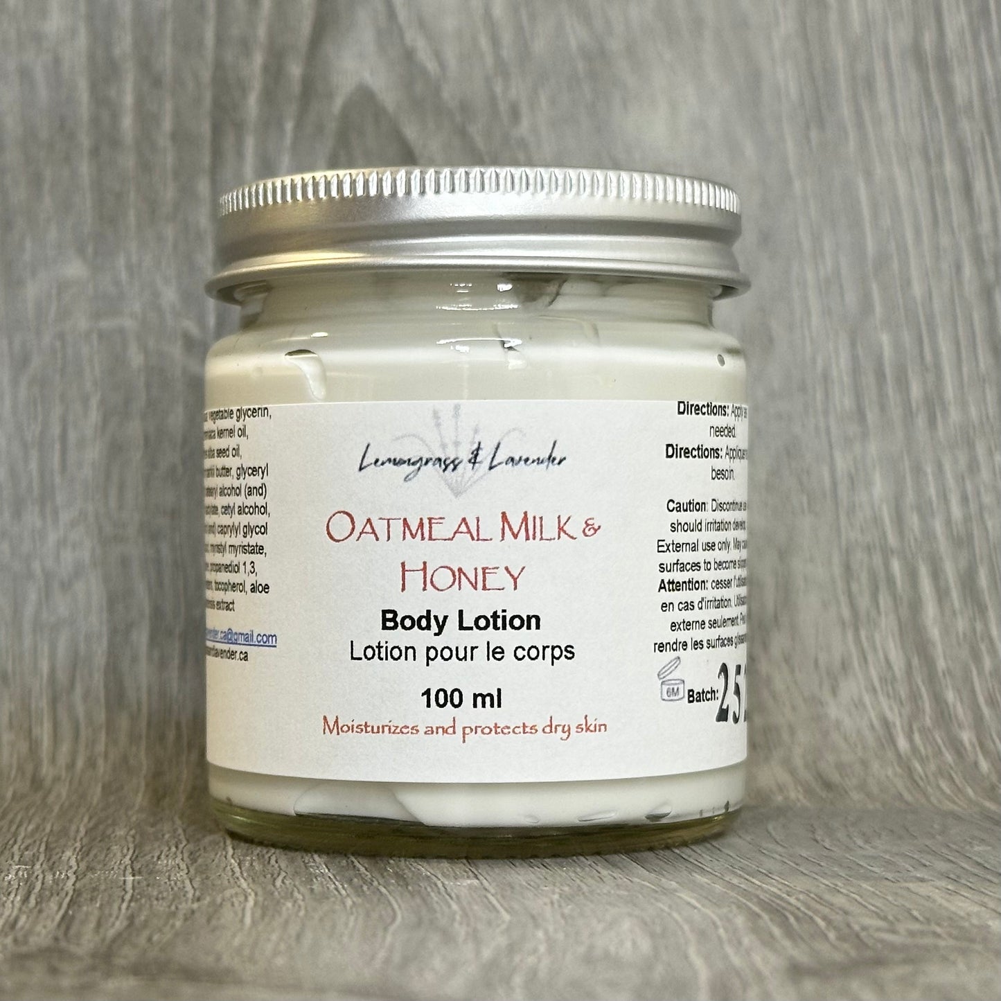 Oatmeal Milk & Honey Body Lotion/ lotion corporel
