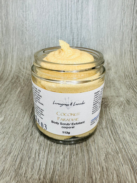 Coconut Paradise Body Scrub/exfoliant corporel