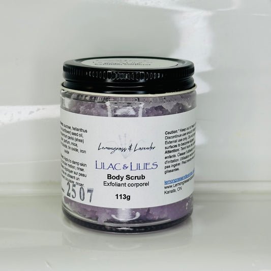 Lilac & Lilies Body Scrub