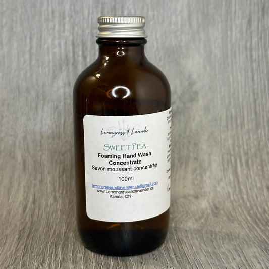 Sweet Pea Foaming Hand Wash Concentrate