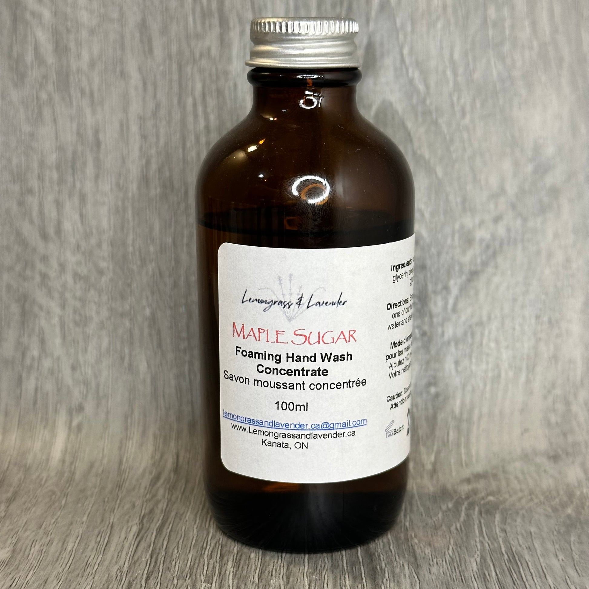 Maple Sugar Foaming Hand Wash Concentrate/Savon moussant concentrée