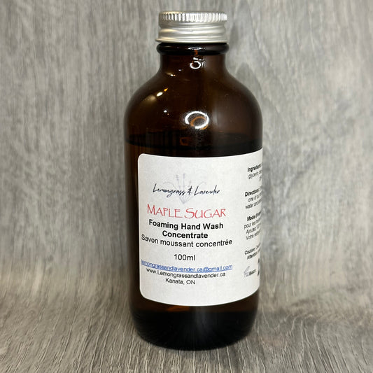 Maple Sugar Foaming Hand Wash Concentrate/Savon moussant concentrée