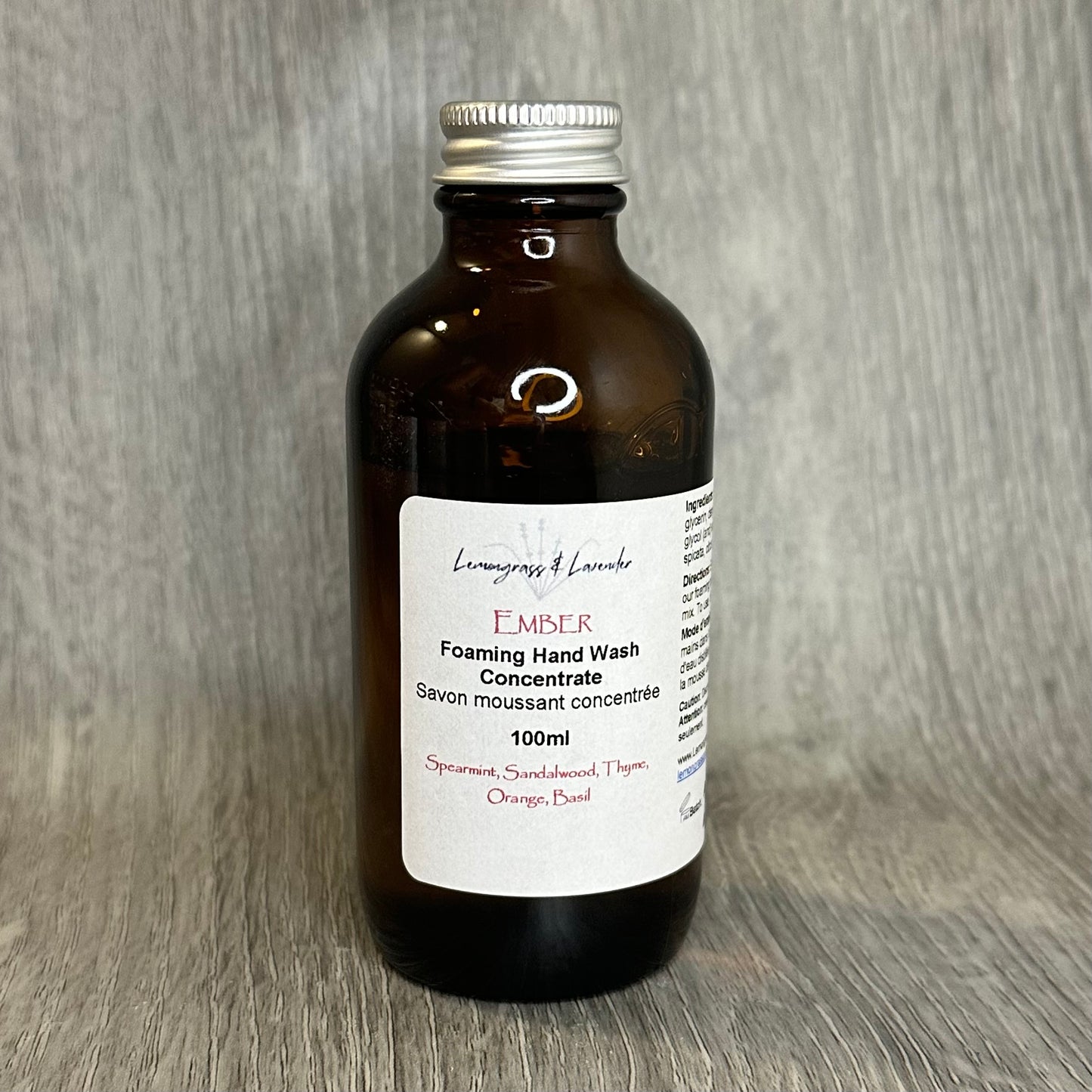 Ember Foaming Hand Wash Concentrate/Savon moussant concentrée
Made in Canada
Sustainable packaging