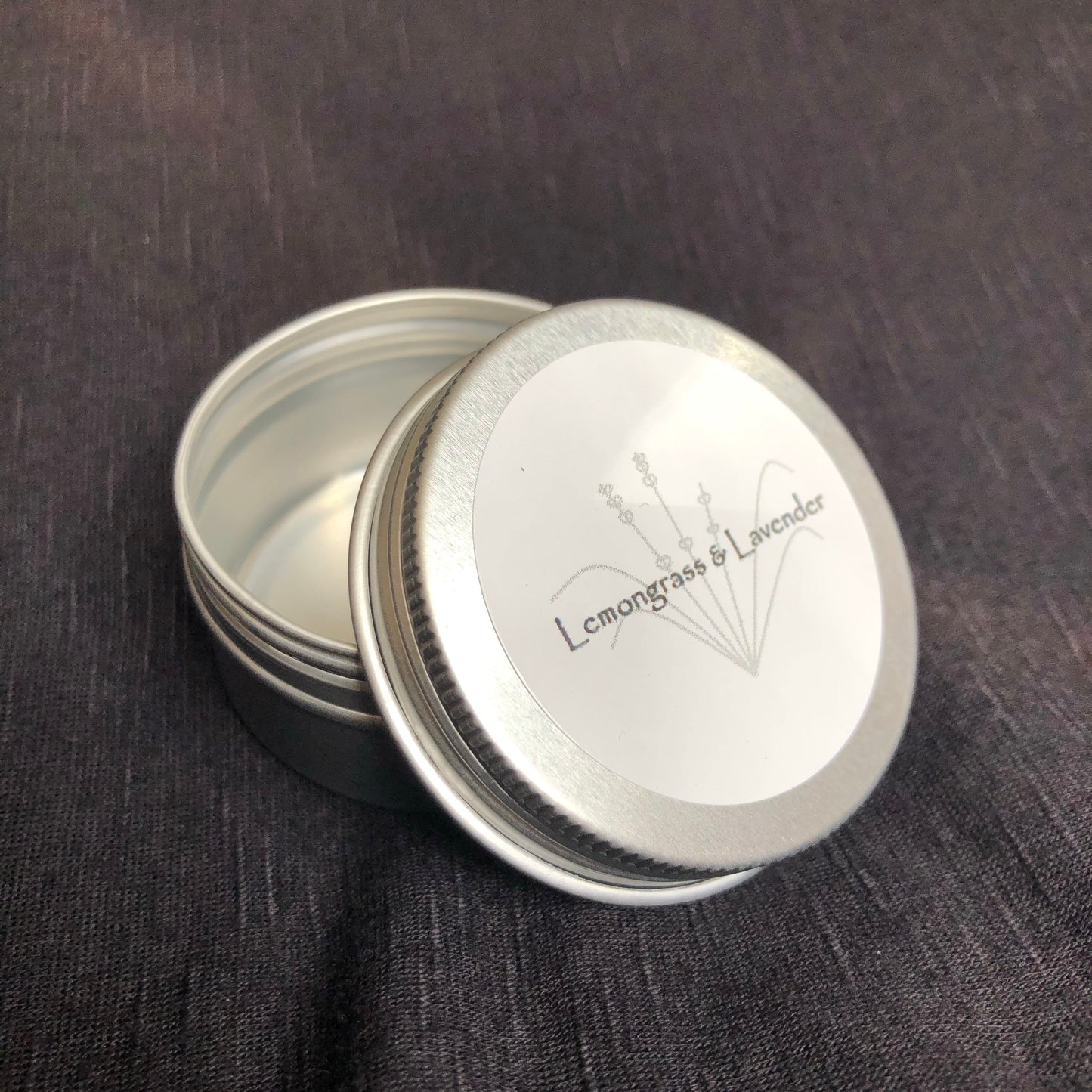 Boîte métallique à couvercle tournant de 1 oz