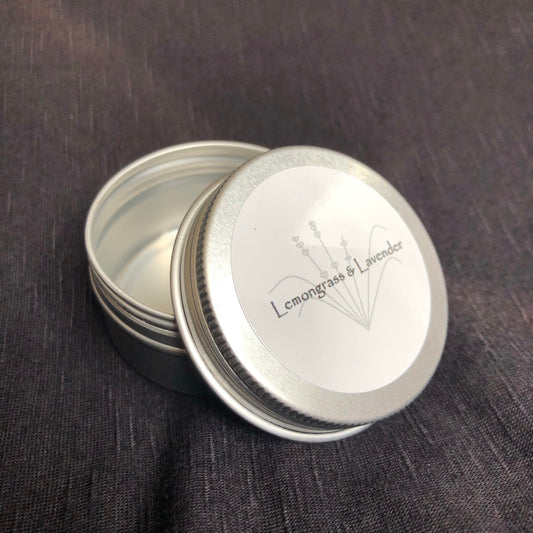 Boîte métallique à couvercle tournant de 1 oz