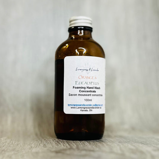 Orange & Eucalyptus Foaming Hand Wash Concentrate