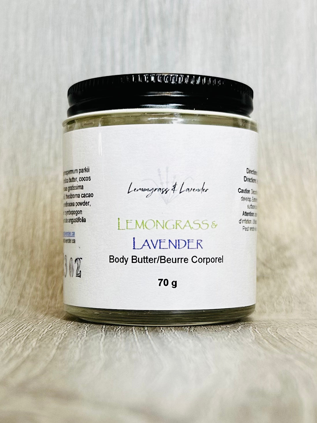 Lemongrass & Lavender Body Butter/Beurre corporel