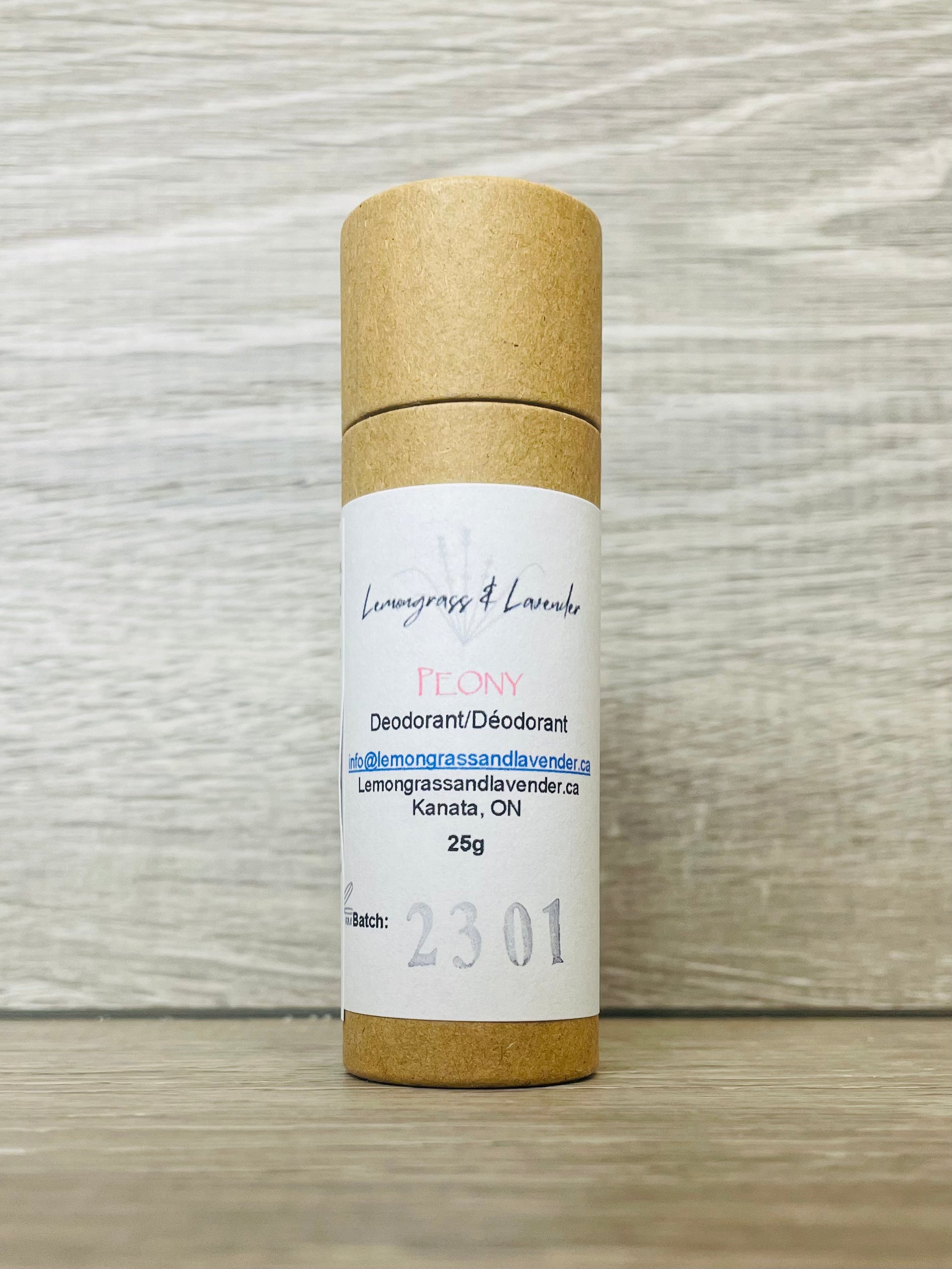 Peony Deodorant/déodorant