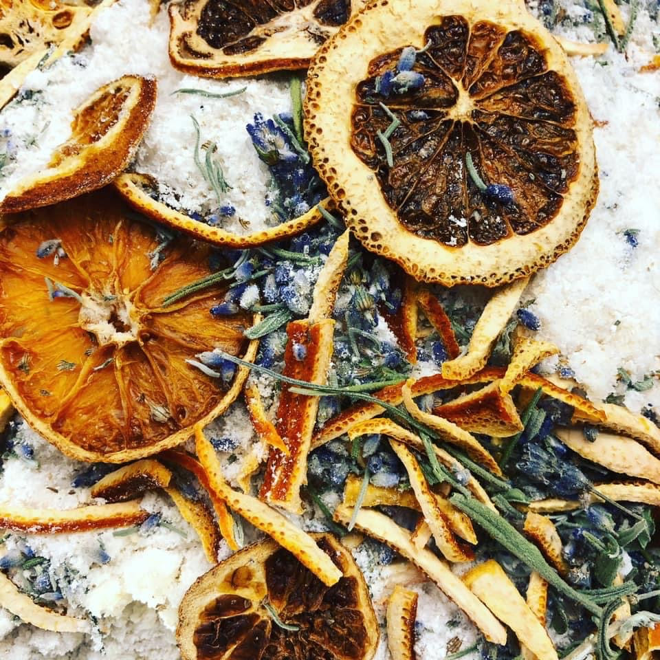 Orange & Lavender - Herbal Bath Tea