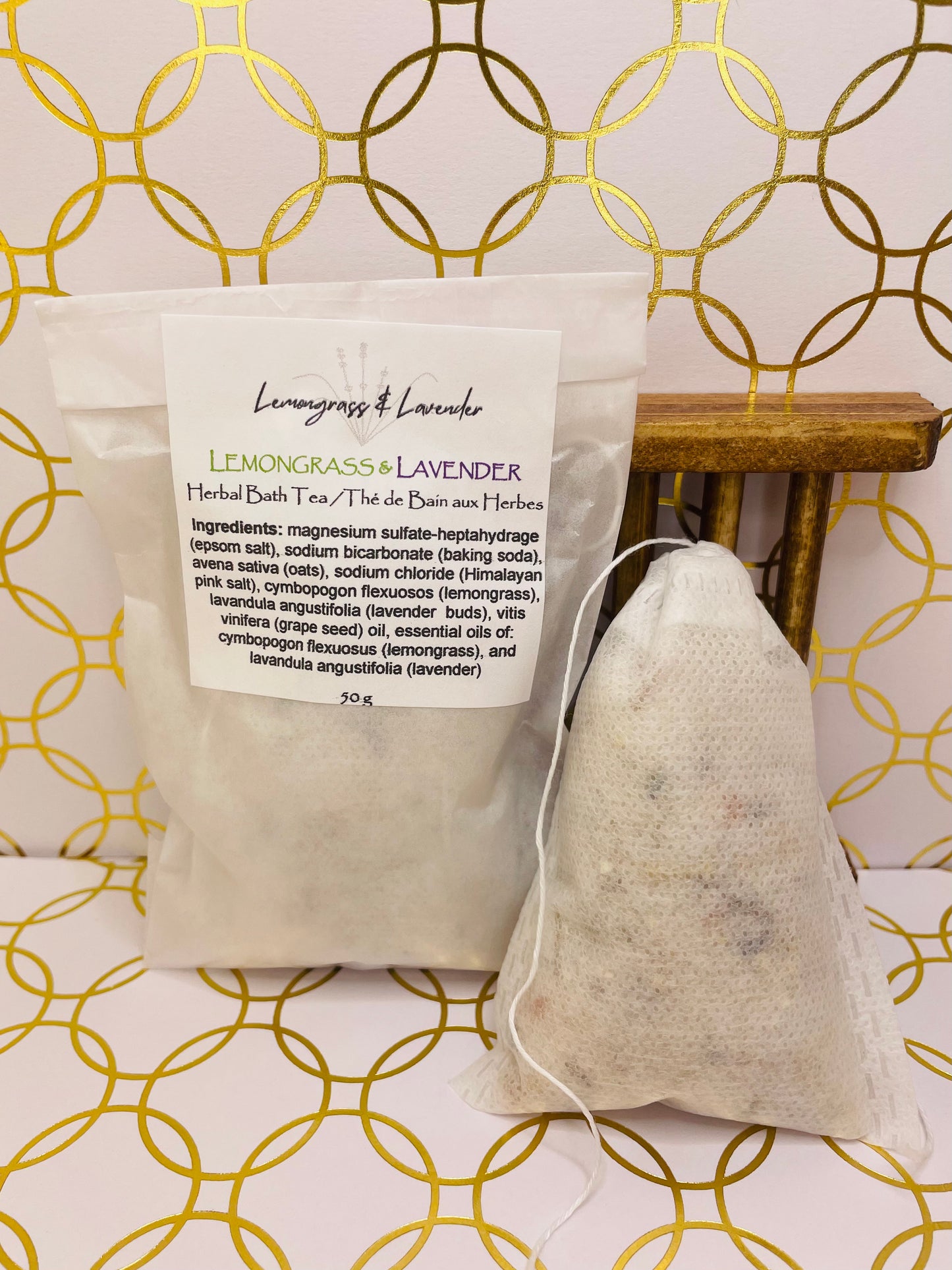 Lemongrass & Lavender Herbal Bath Tea