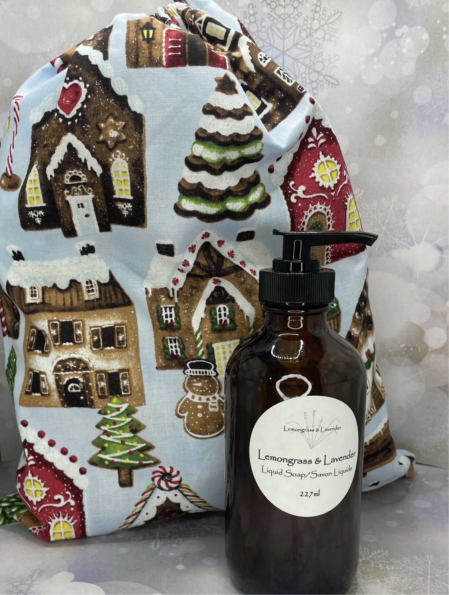 Large drawstring gift bag