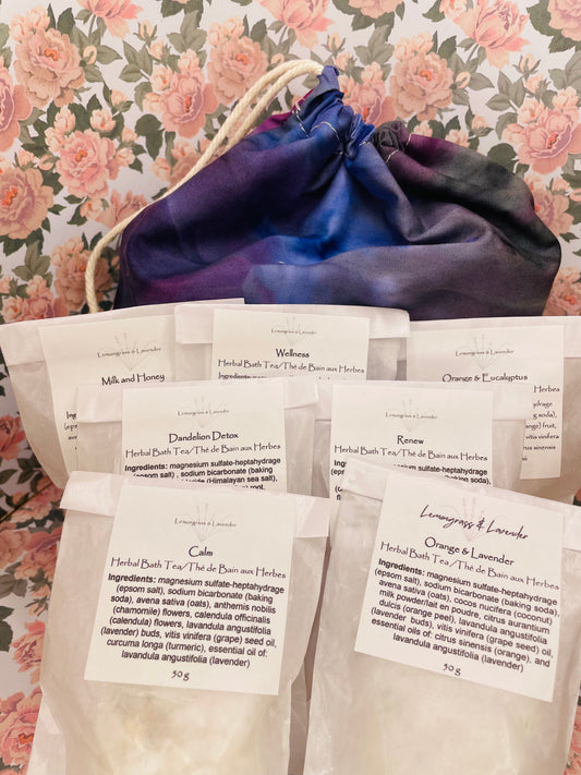 Herbal Bath Tea Gift Set/Coffret cadeau
