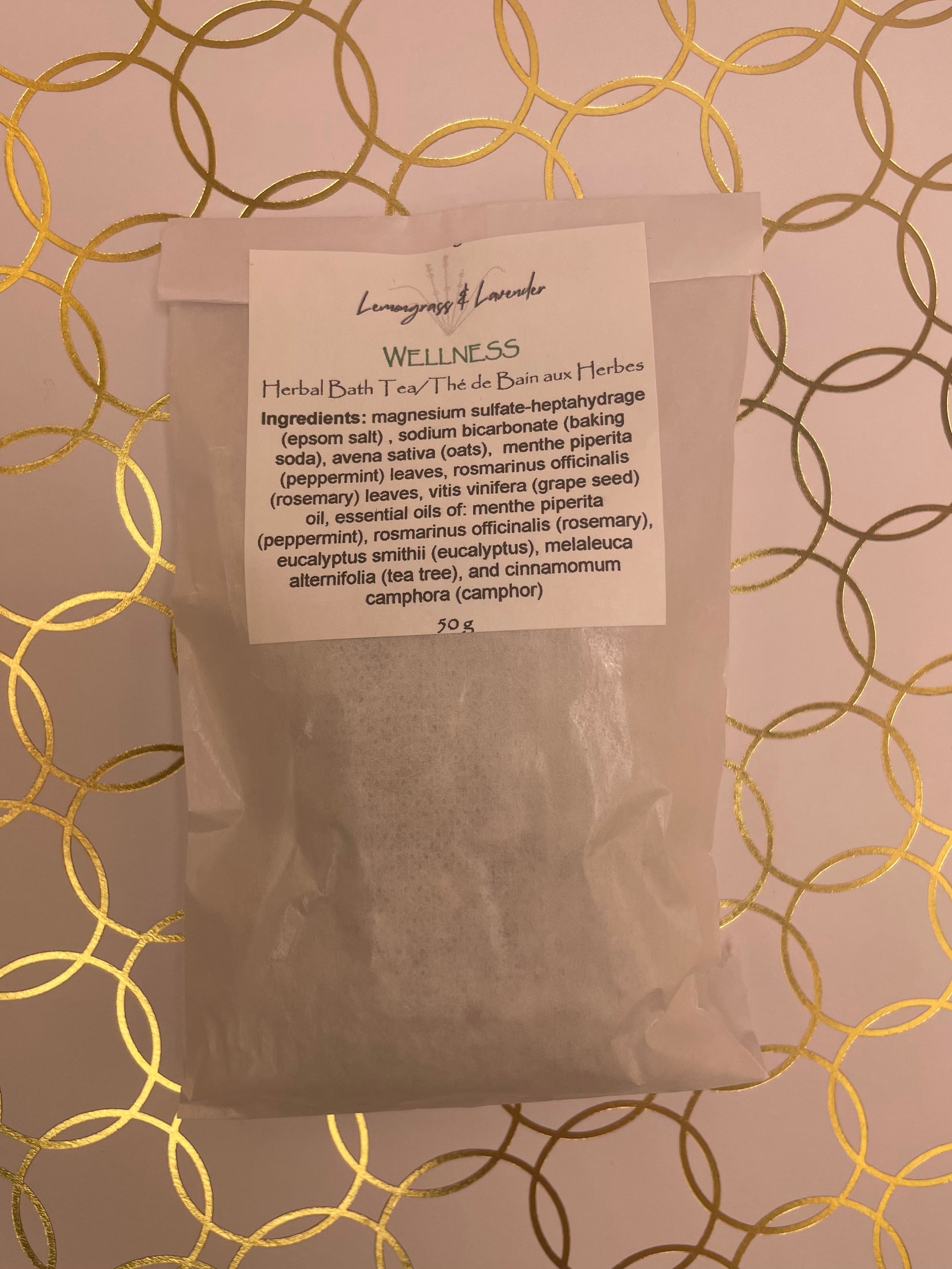Wellness Herbal Bath Tea/thé de bains aux herbes