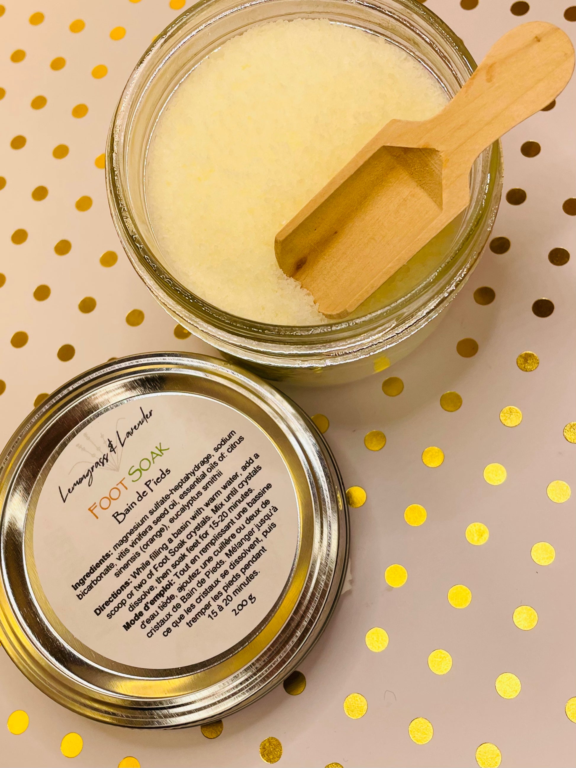 Foot Soak/Bain de Pieds