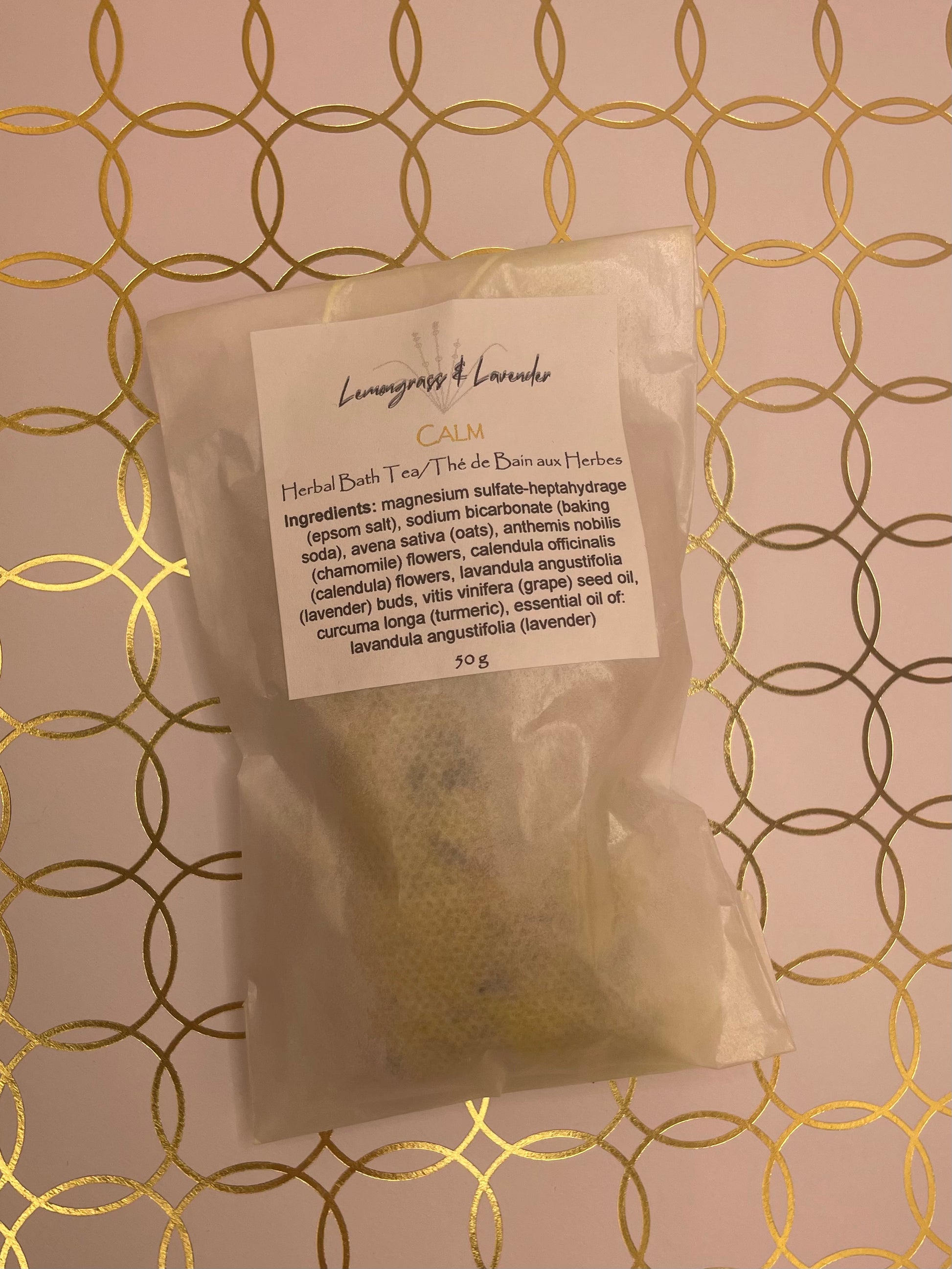 Calm Herbal Bath Tea/thé de bains aux herbes